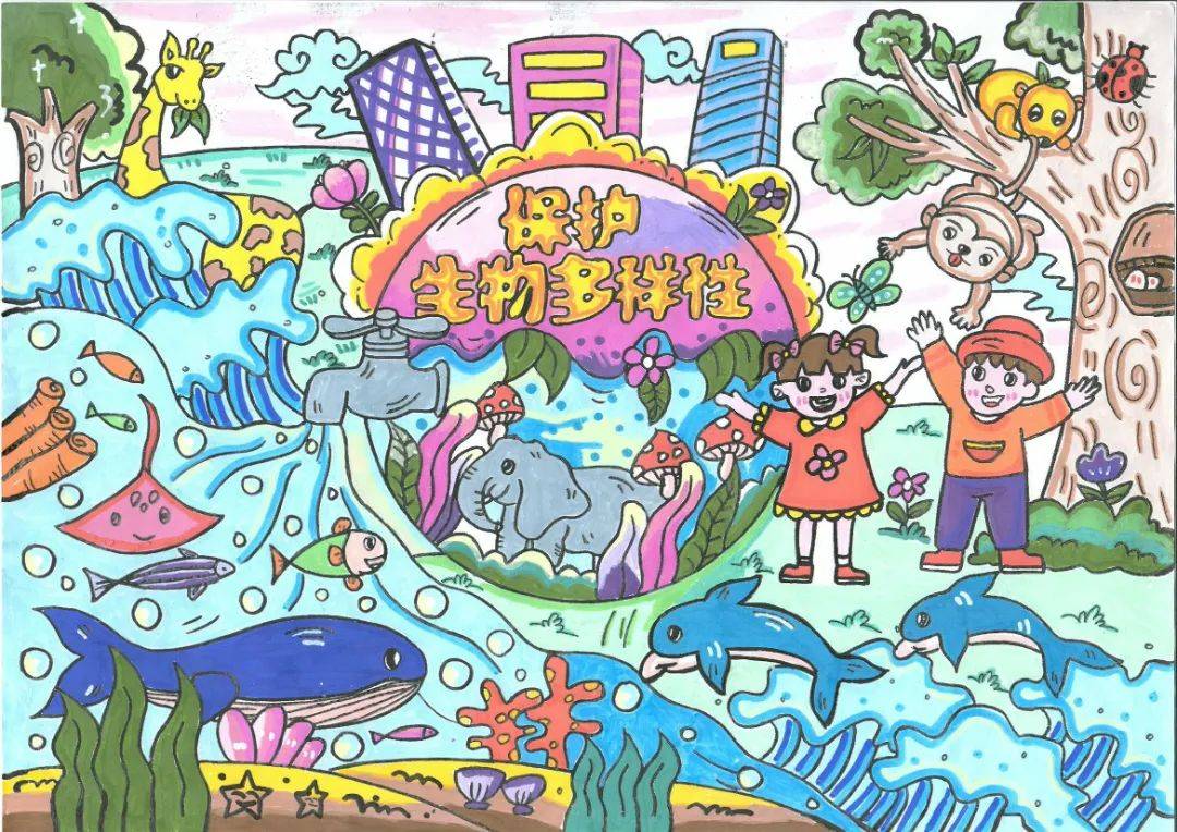 作品展示 | "多姿多彩的生物世界"①