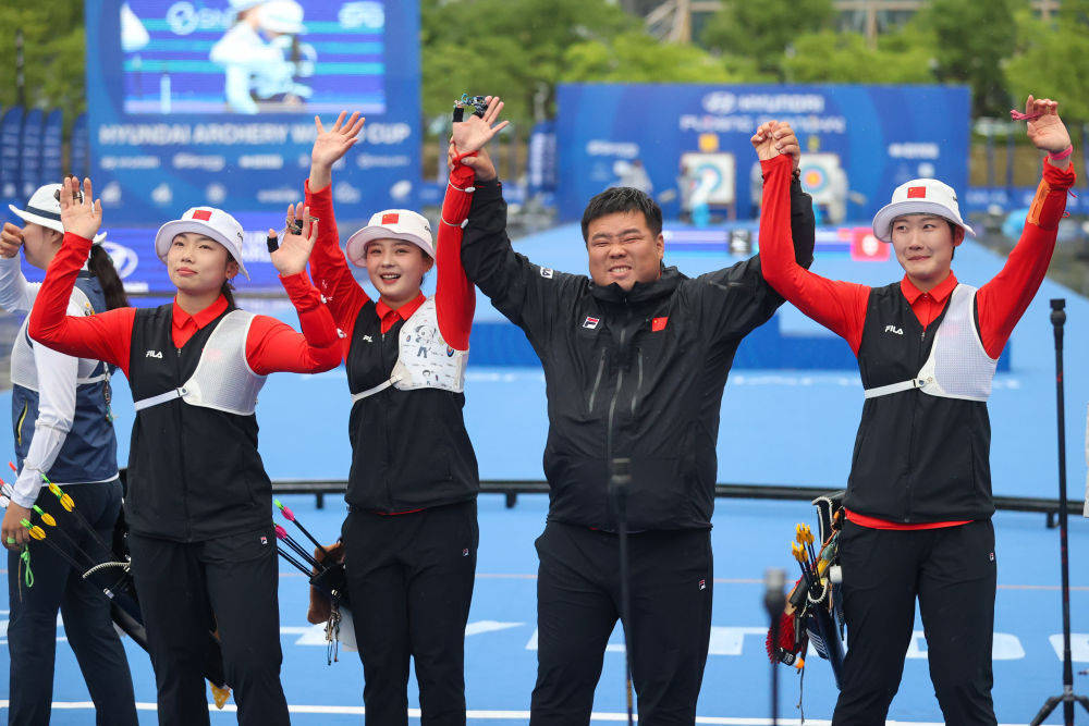 射箭世界杯上海站中国女队夺冠 第1张