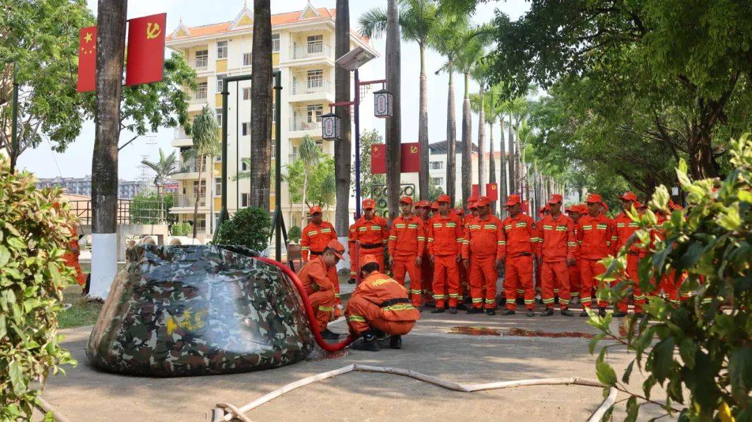 开展森林防灭火培训 提升半专业队伍技能