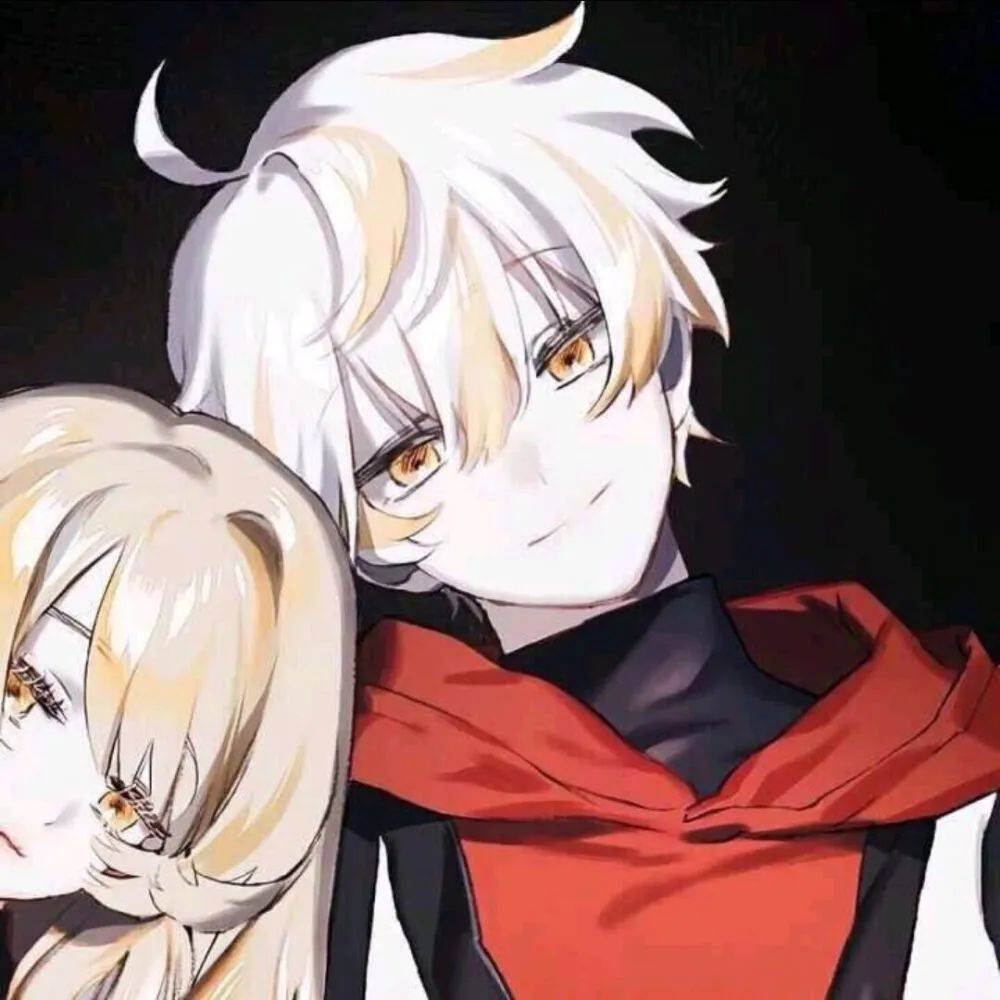 情侣头像丨亲亲时女生手放哪里合适