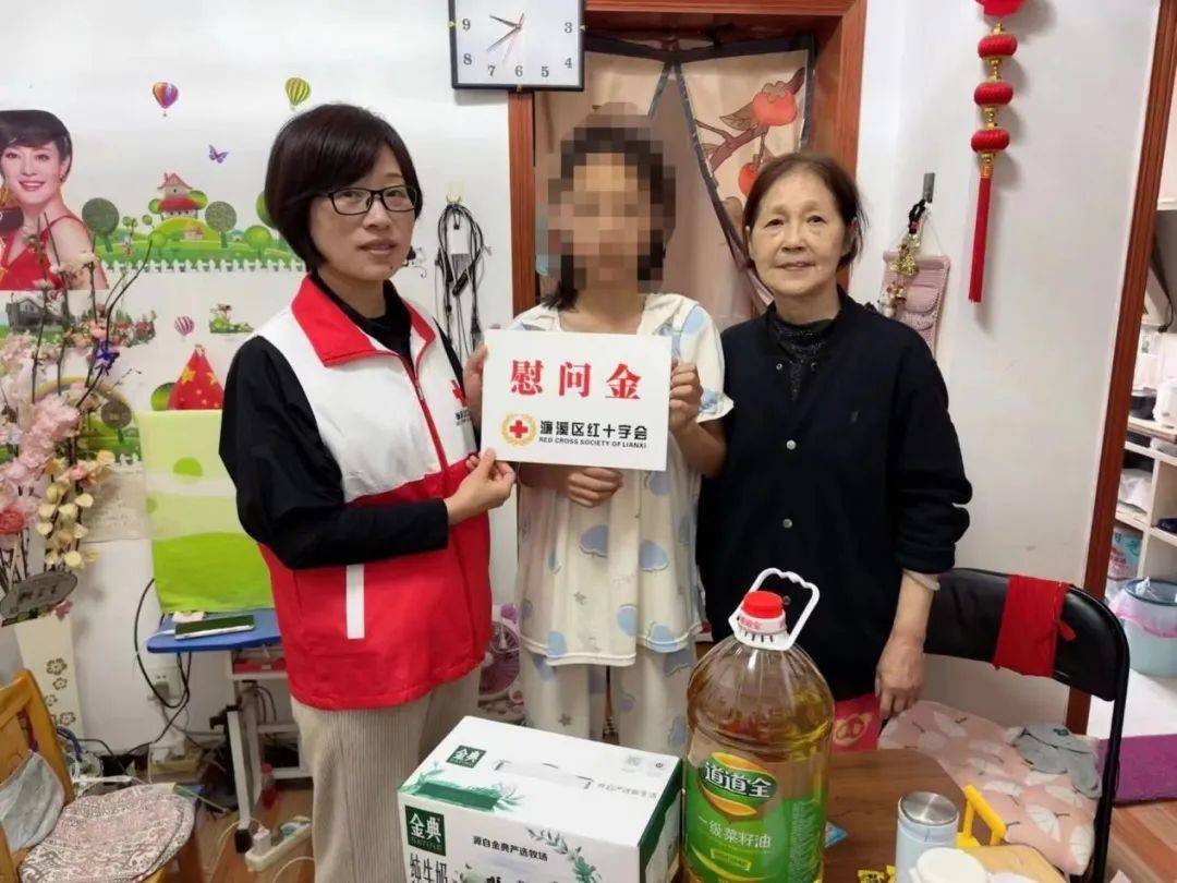 濂溪区红十字会开展困境儿童走访慰问活动