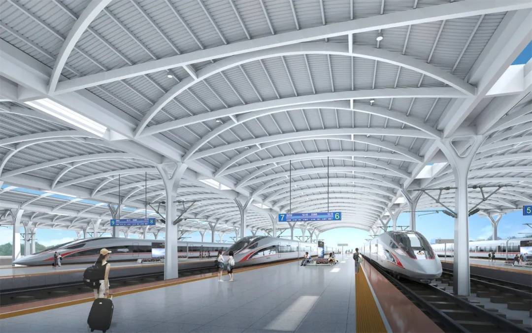 cantilever railway canopy