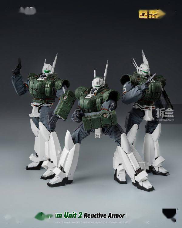 threezero 机动警察剧场版 英格拉姆反应装甲可动机甲