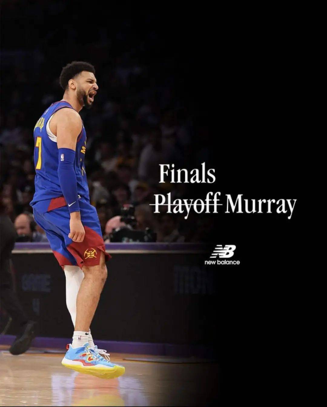 在此之前new balance还推出一双由拉文代言的fresh foam bb.