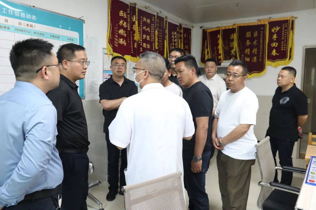 西藏扎囊县考察团一行来我院考察交流