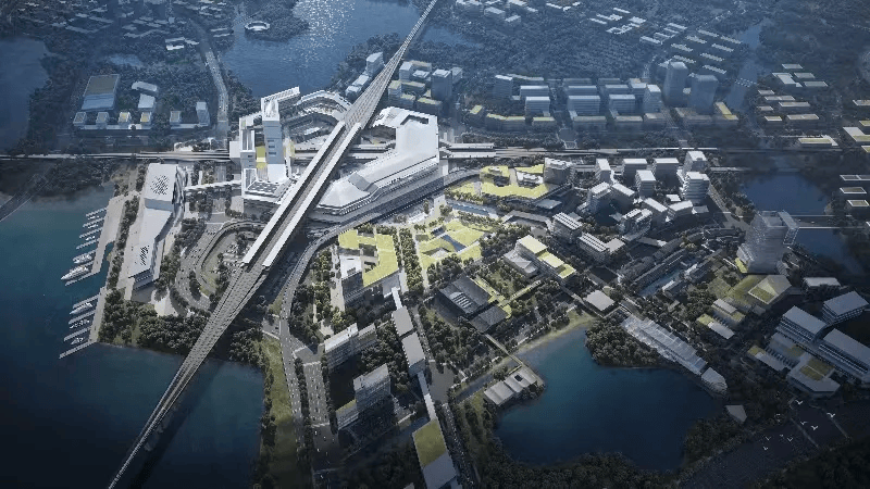 未来40分钟直达湖州_设计_站房_苏湖