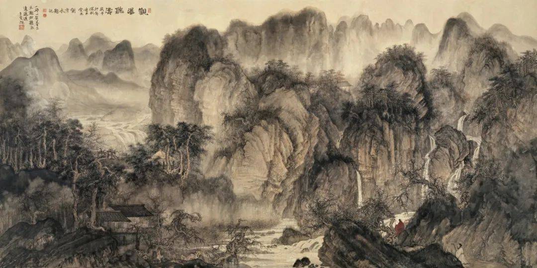 烟云供养 星河灿烂——刘彦水洛杉矶西来寺禅画展