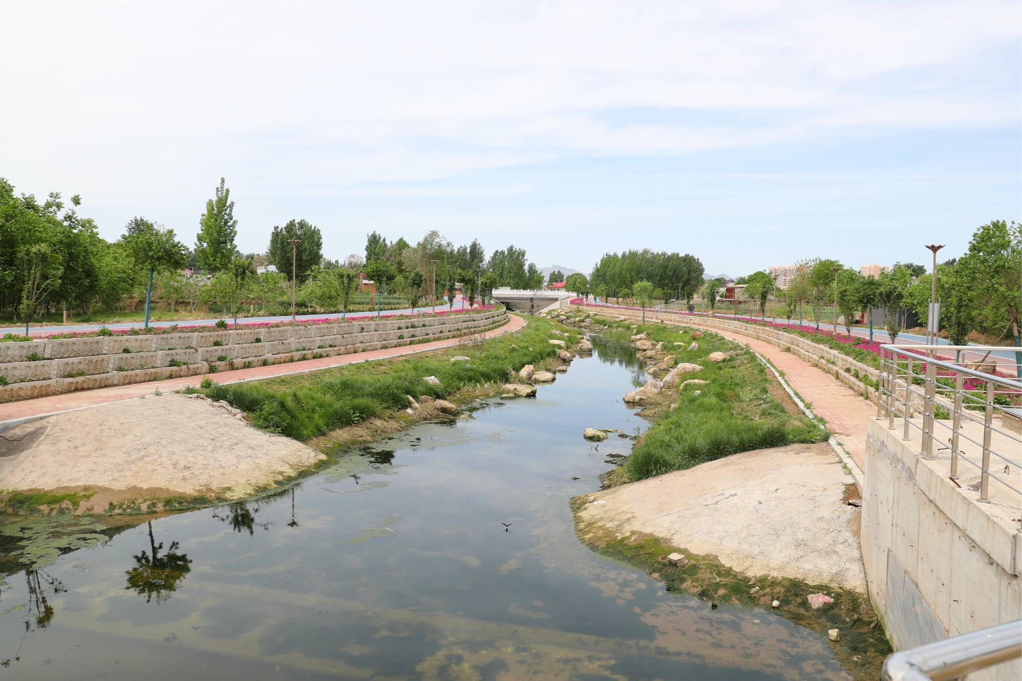 河北顺平:环城水系串"点"成"面" 打造全民"后花园"