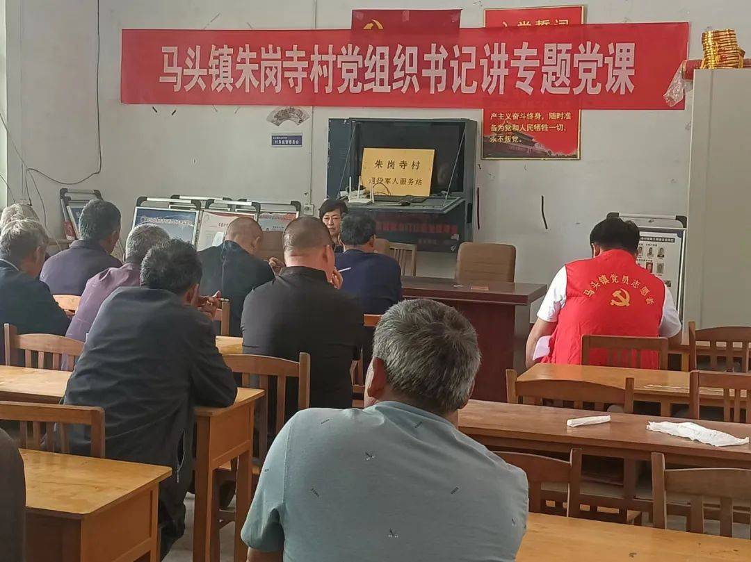 马头镇开展"学纪知纪明纪守纪 忠诚干净坚韧担当"主题党日活动