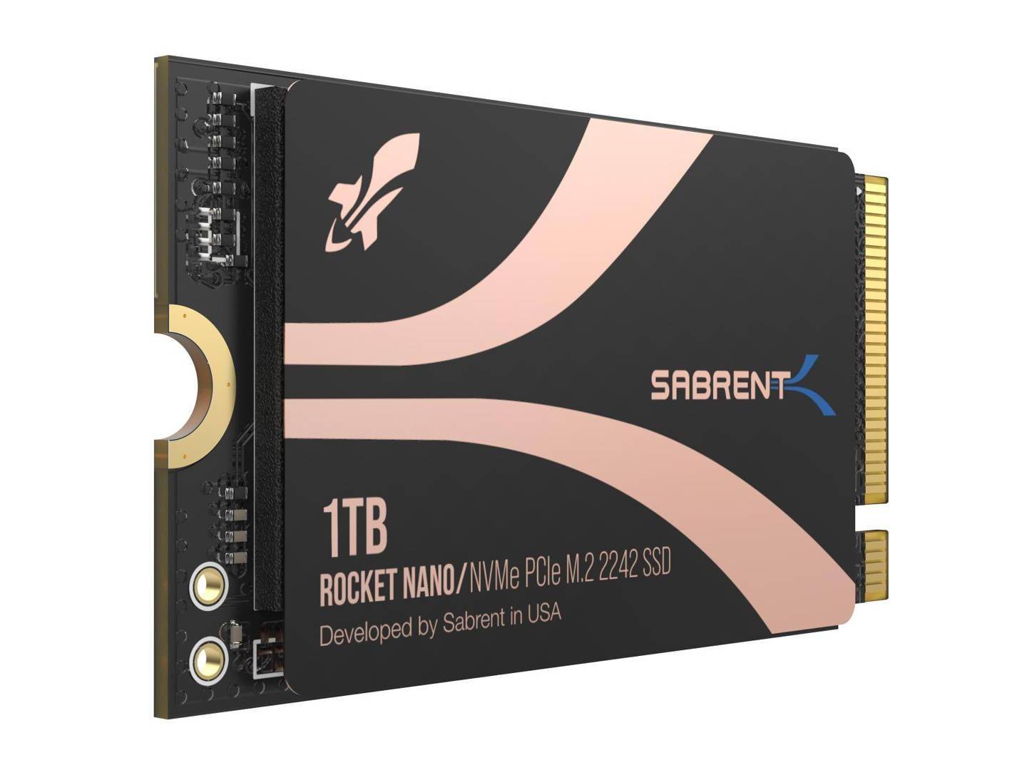 Sabrent推出Rocket nano 2242固态硬盘 售价约723元