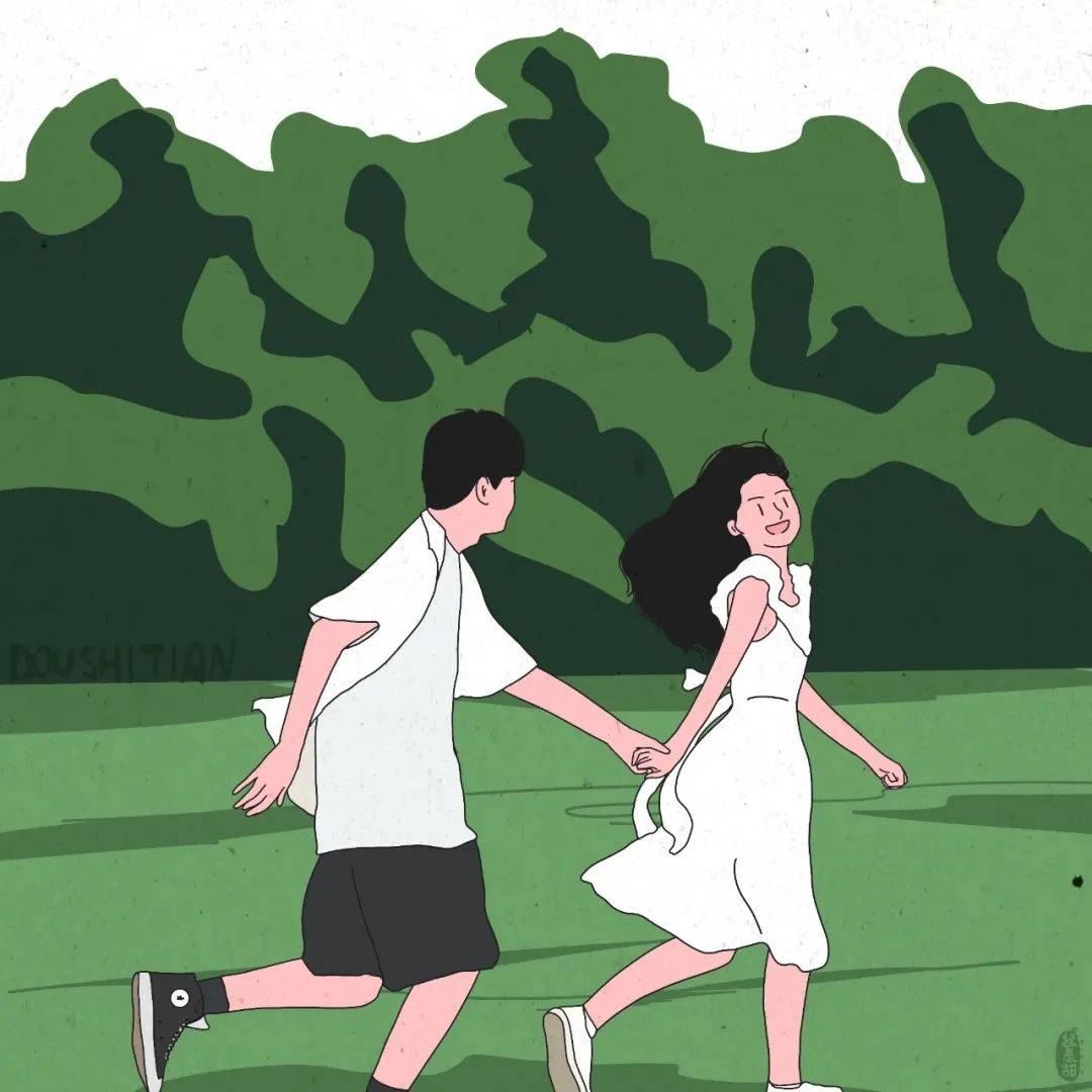 和喜欢的人一起用插画情侣头像 676767