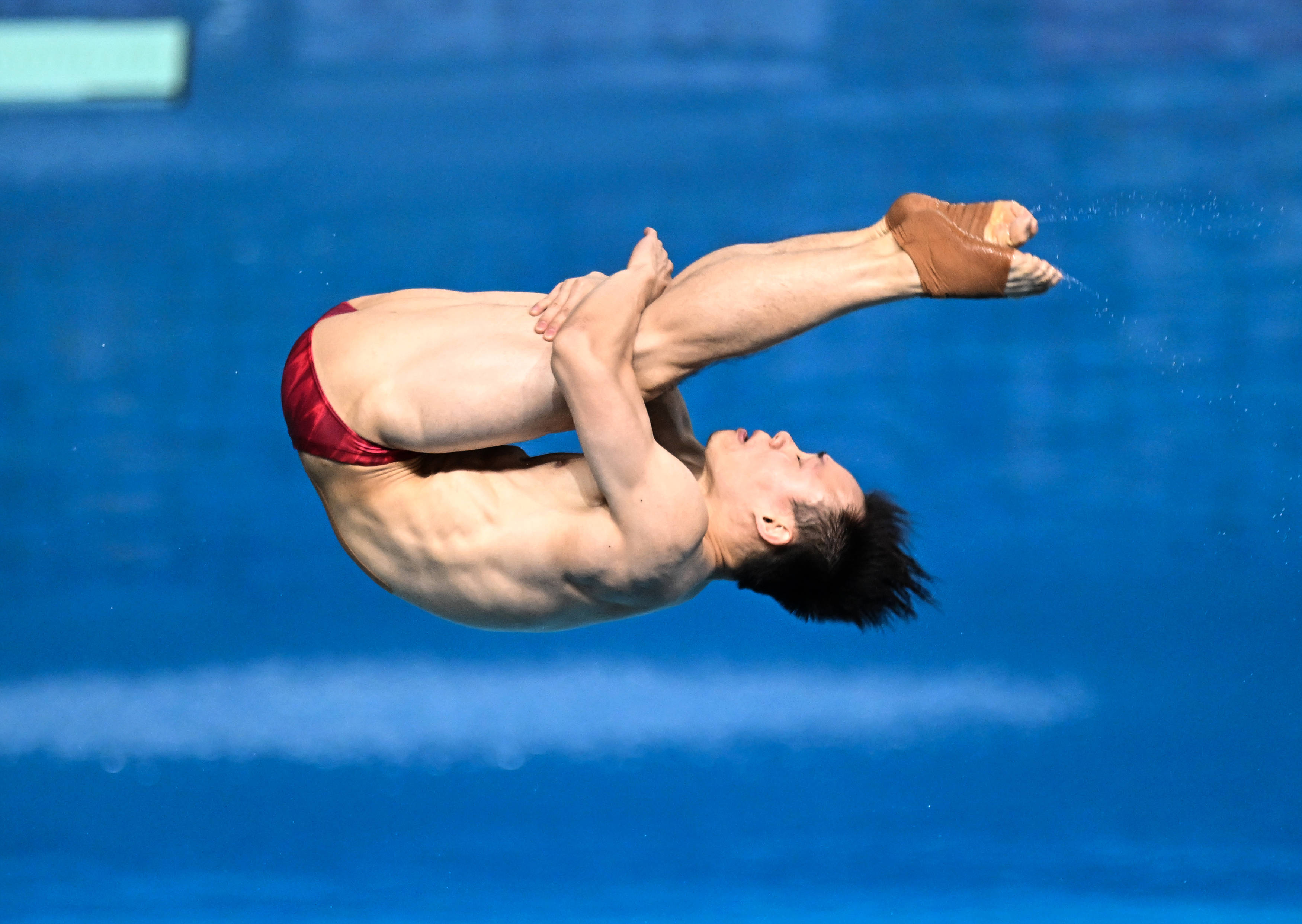 巴黎奥运会|奥运跳水测试赛：谢思臻夺得3米跳板冠军