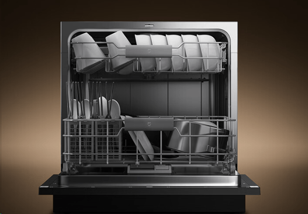 小米米家智能嵌入式洗碗机 13 套S2上架：黑白两色，预售 2699 元