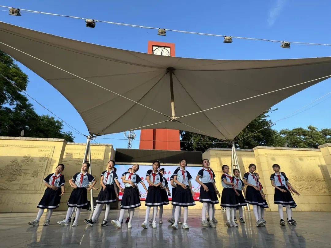 丰台二中卢沟桥学校志愿服务文明实践汇演活动