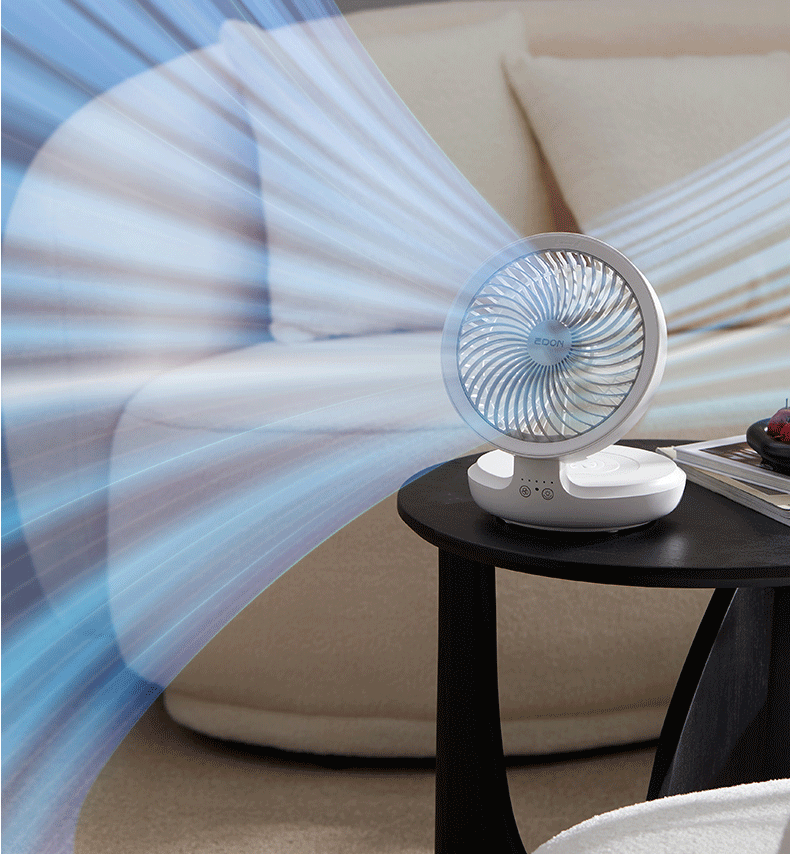 小巧实用便捷的空气循环扇～室内室外随时享受舒适自然风!