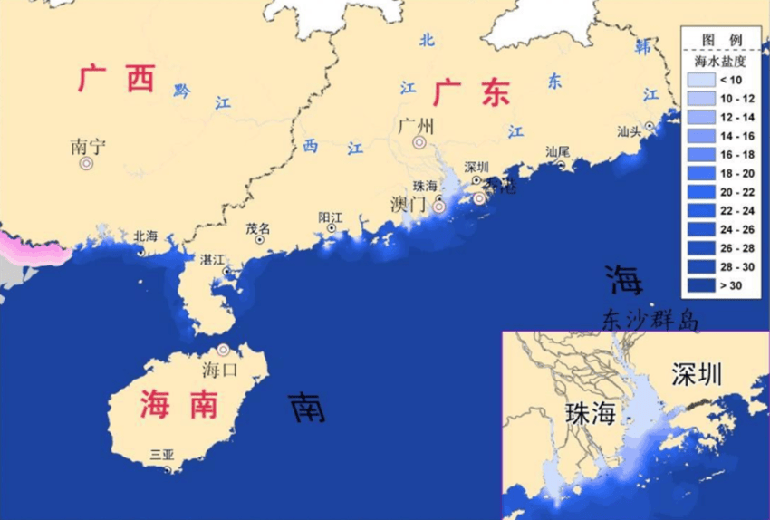 珠江地图 中国地形图图片