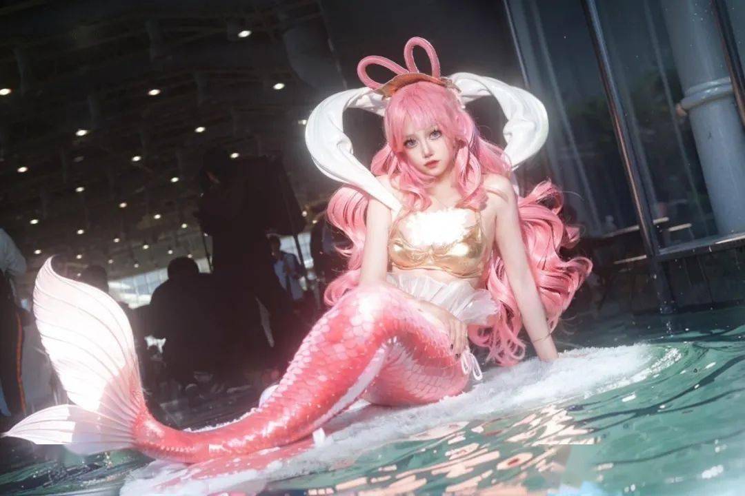 这个人鱼公主·白星cos,很可爱!