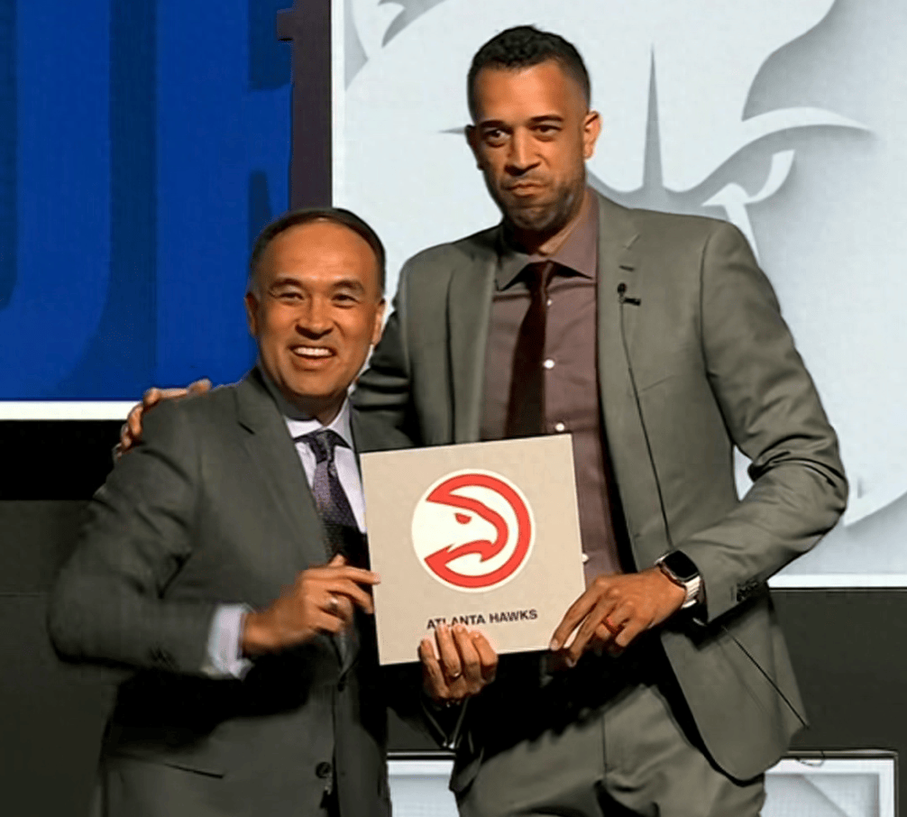 老鹰逆天签运获状元签!奇才榜眼火箭探花