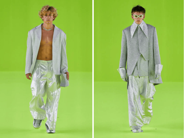 千禧年的银色美学又回归!银色-成2024时尚风向标