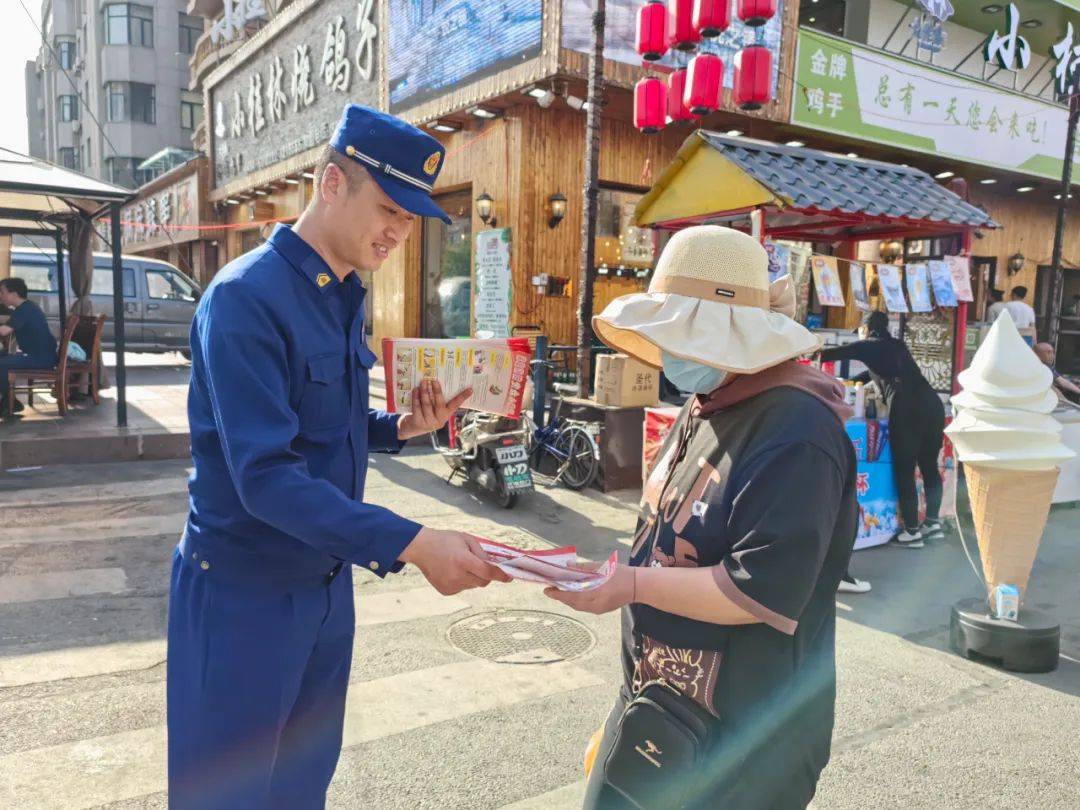 四平支队开展"5.12"防灾减灾日消防安全宣传活动_市民_知识_全国