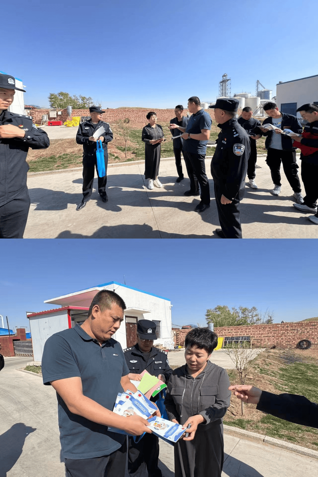 诚信建设 ▏武川县司法局开展"民法典进企业 "普法宣传活动