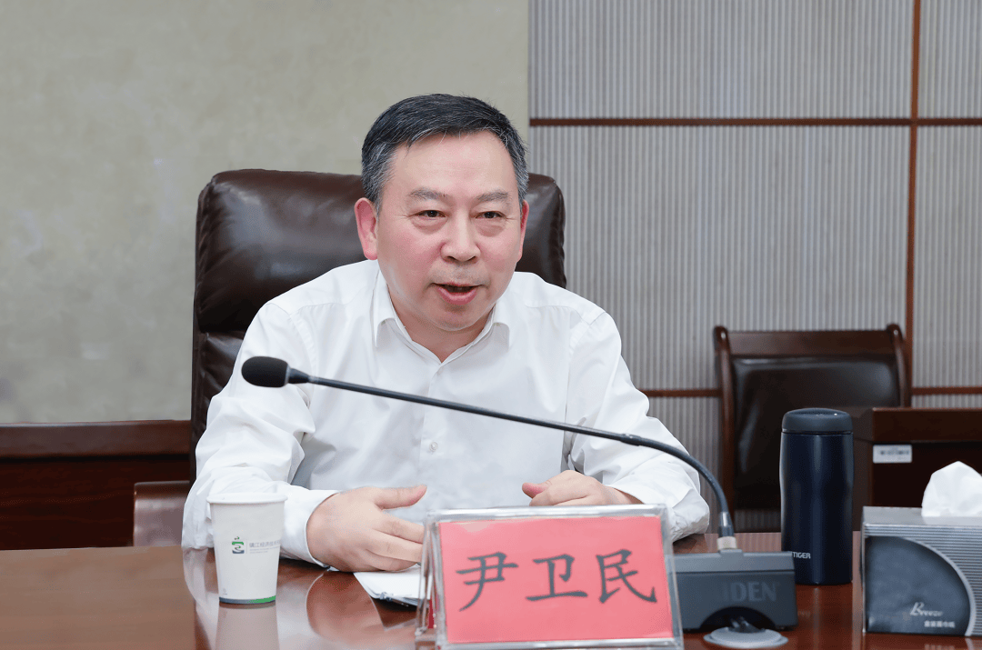 尹卫民会见道恩集团董事长于晓宁