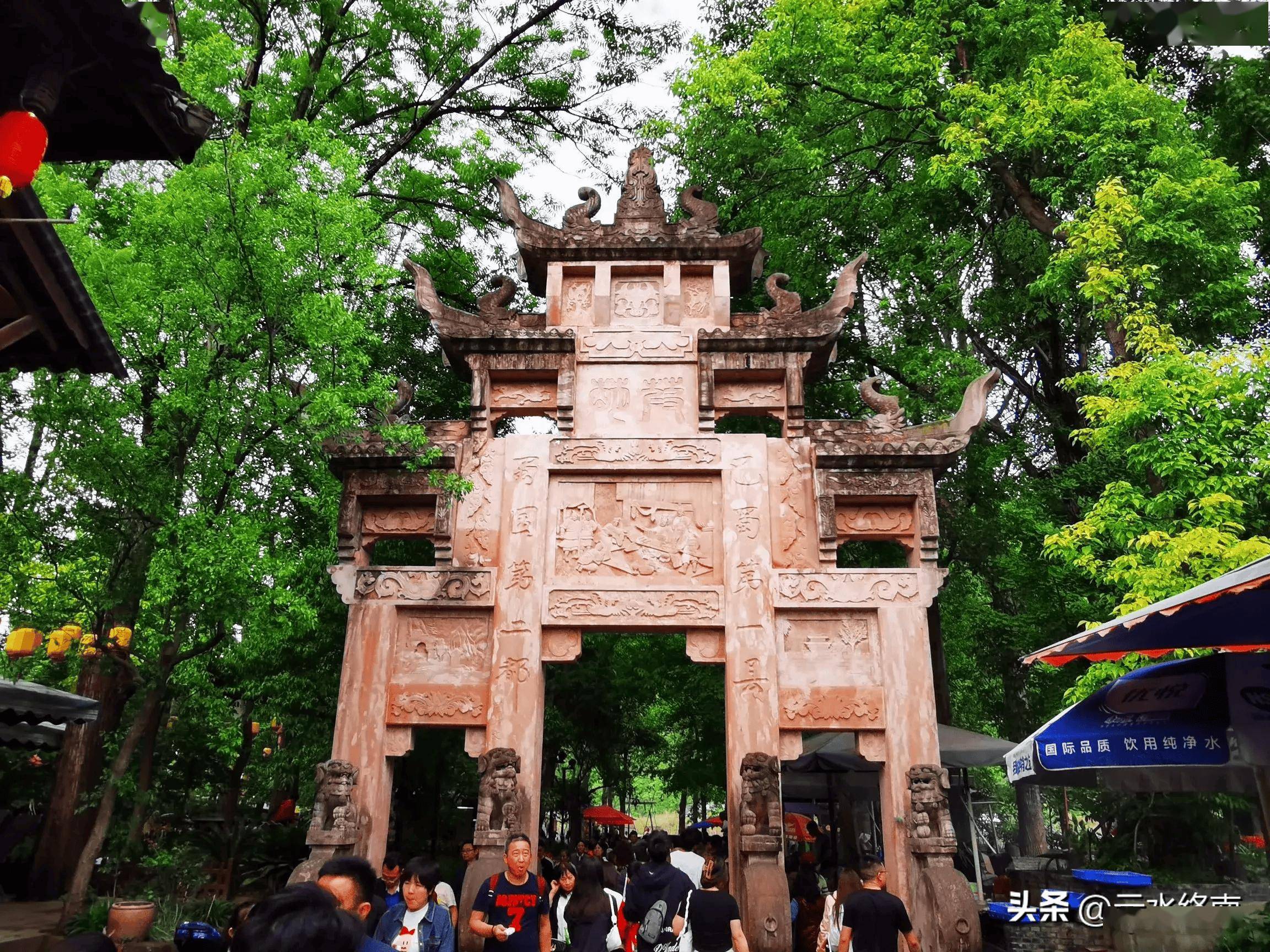 三国古城中,却有一副让老陕哭笑不得的对联,尴尬了_葭萌_嘉陵江_阆中