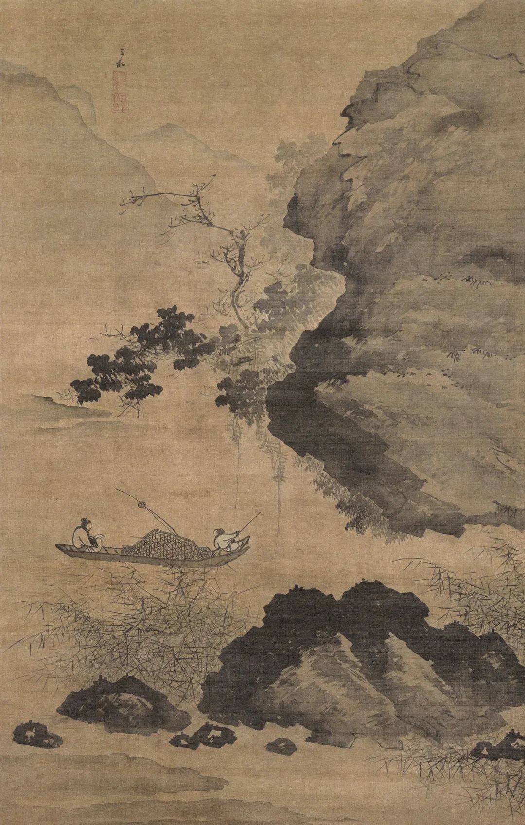 山水画的点景,是画家情感的一种表达载体_画面_意境