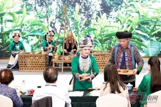 景东"无量山彝族烤茶"茶艺节目获得首届民族茶艺大赛银奖