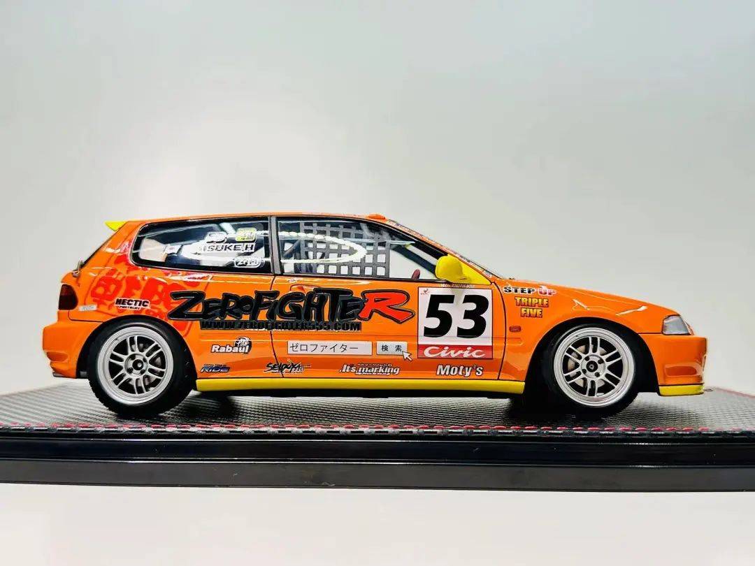 【收藏】细析 ig 本田思域 eg6 zerofighter赛车