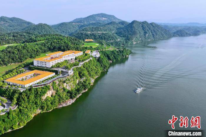 宜都天龙湾国家湿地公园风景如画.