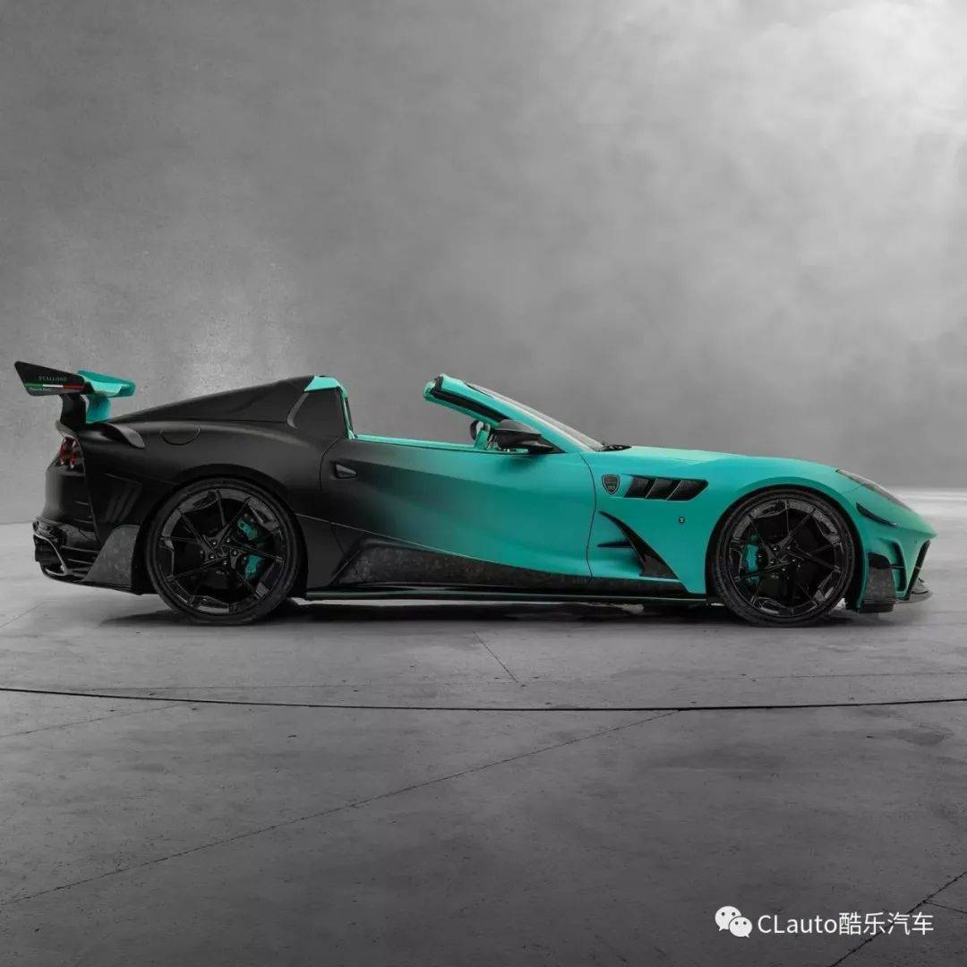 操刀改装全新法拉利812 gts敞篷版,拉风外观,极致性能 | 酷乐汽车