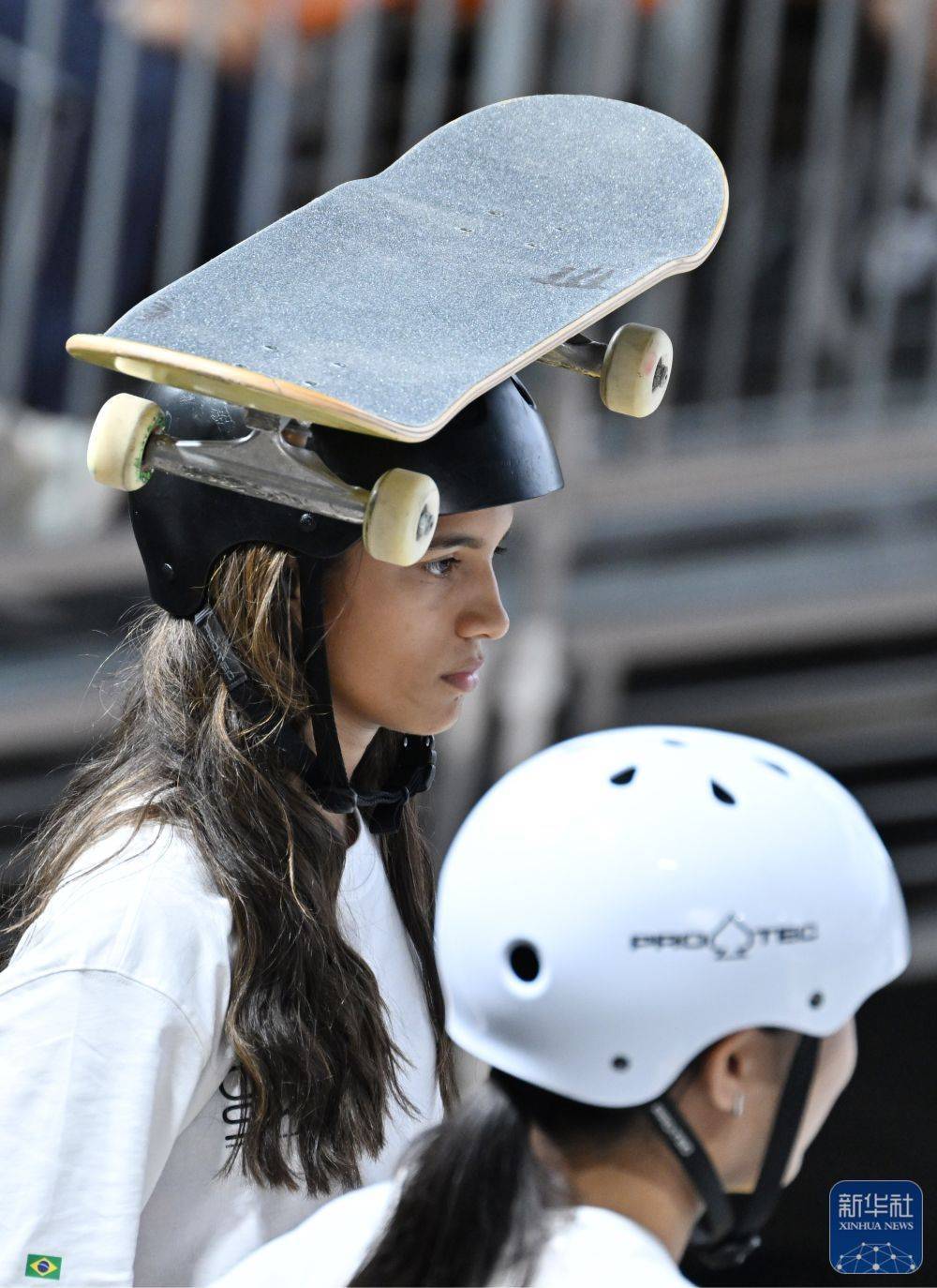 巴黎奥运预备式丨奥运会资格系列赛上海站:女子滑板街式决赛赛况