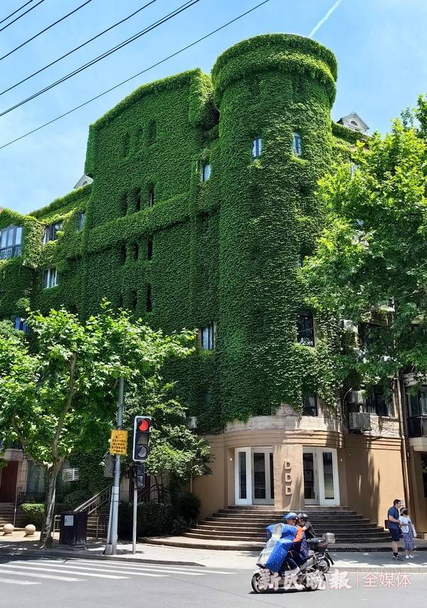 "绿色城堡"成沪上网红打卡地