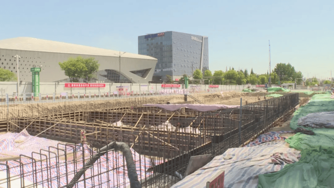 宁扬城际仪征天宁大道站最新进展!