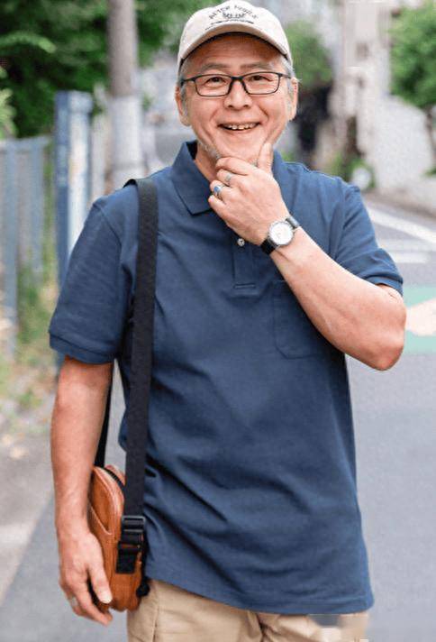 被日本爷爷街拍惊艳了:白发不染,穿衣不老气不装嫩,优雅不做作_发型