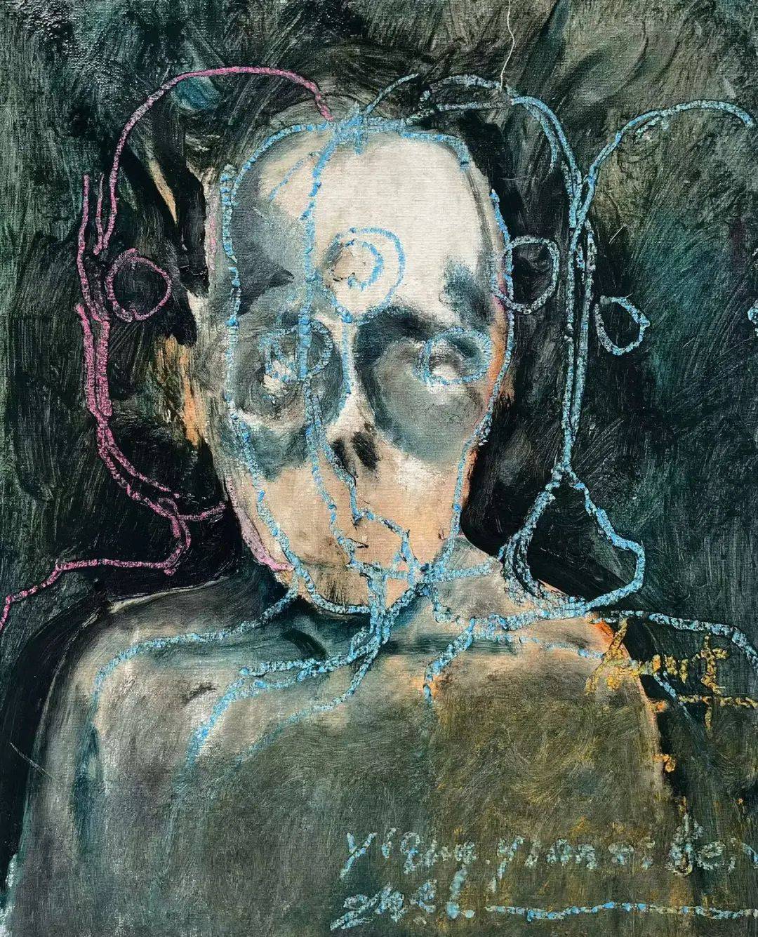 王剑波毕业于鲁迅美术学院版画系,然而油画却成为他钟爱的创作媒介.