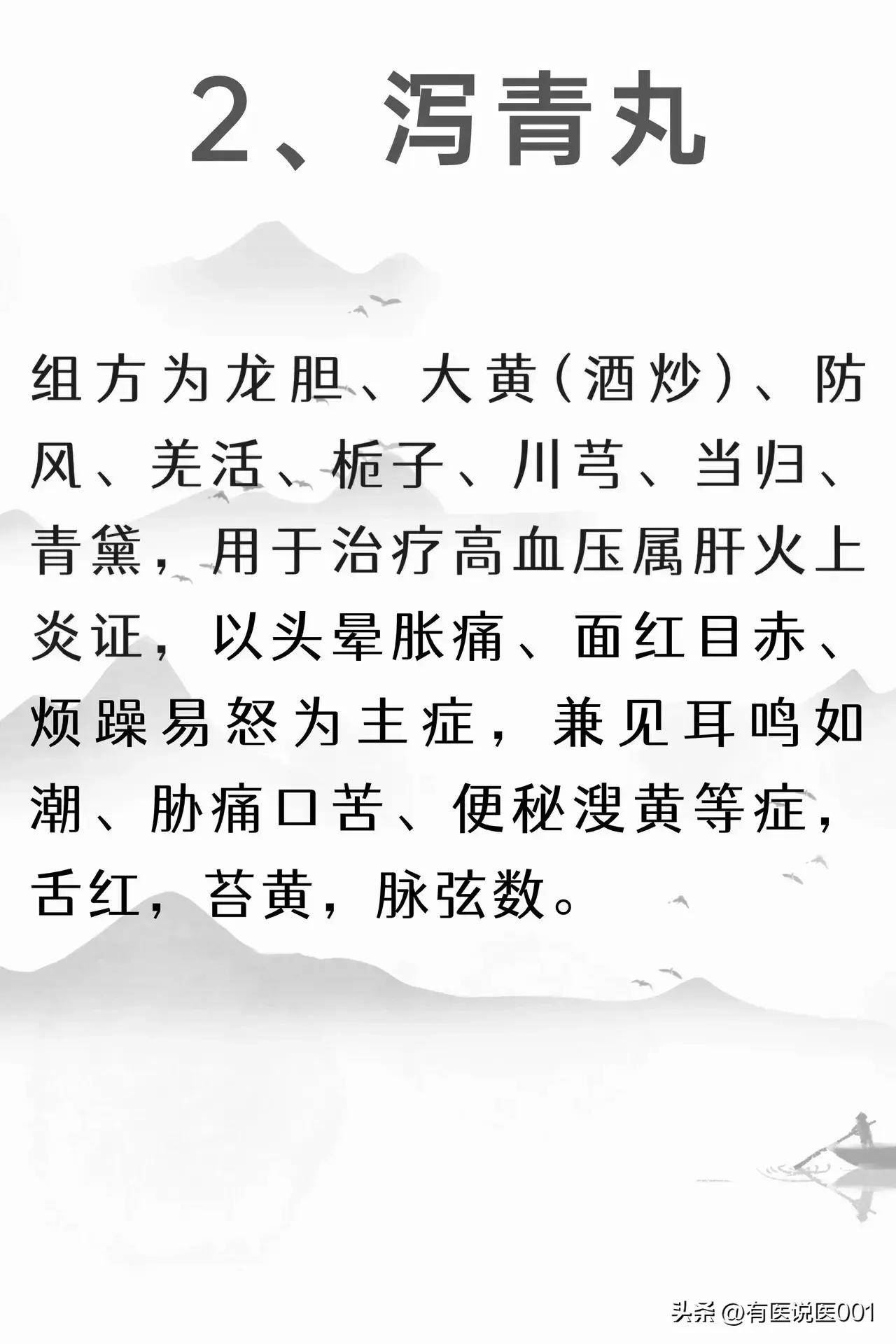 高血压怎么办?试试中医的8大中成药