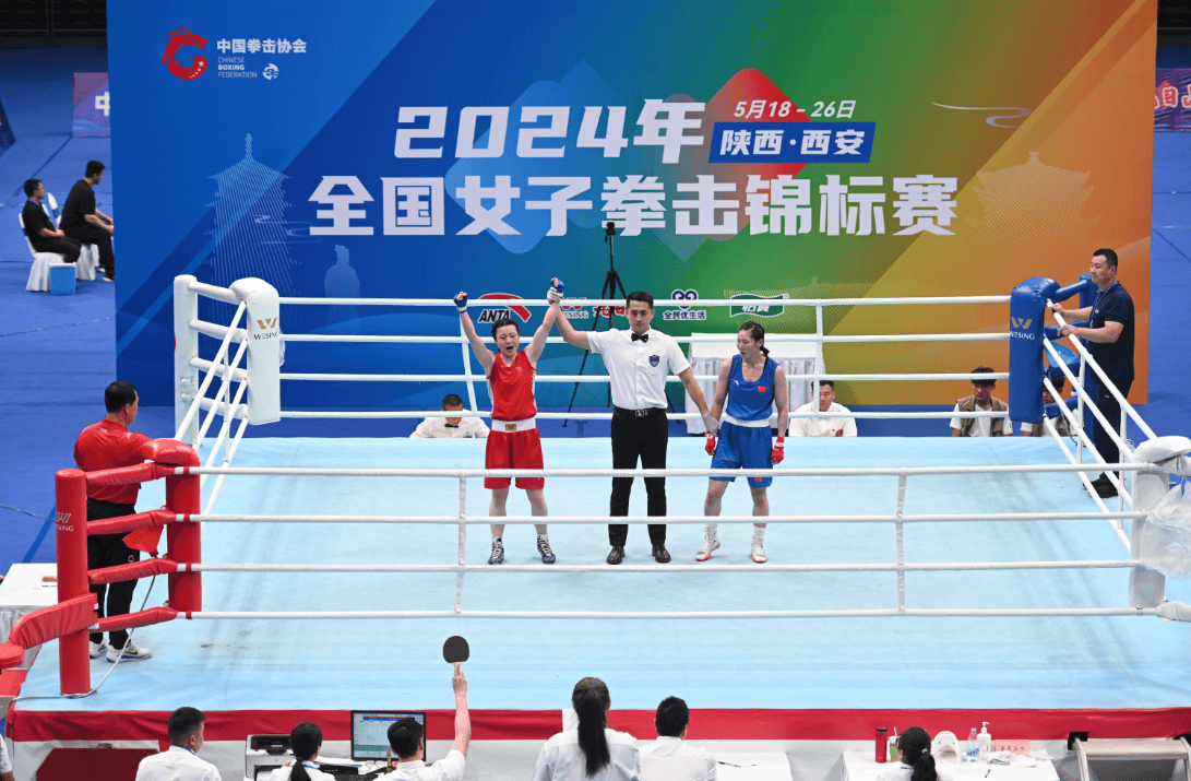 全国女子拳击锦标赛 西安姑娘陈姿伊连胜锁定奖牌
