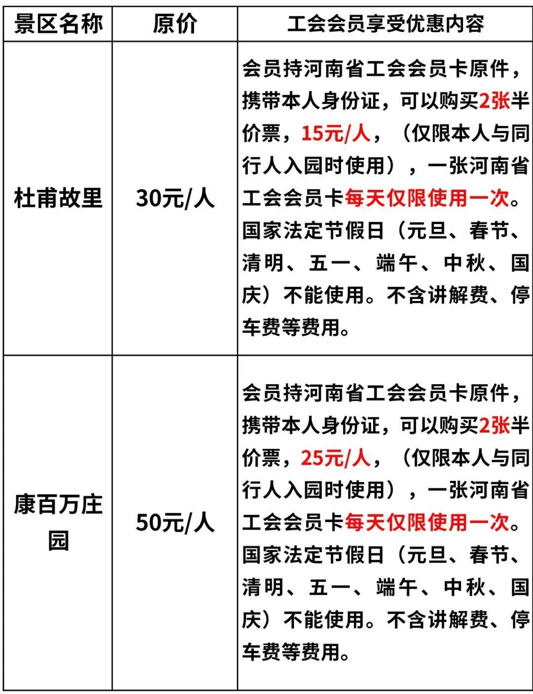 市民朋友!用这张卡可半价畅游巩义五大景区