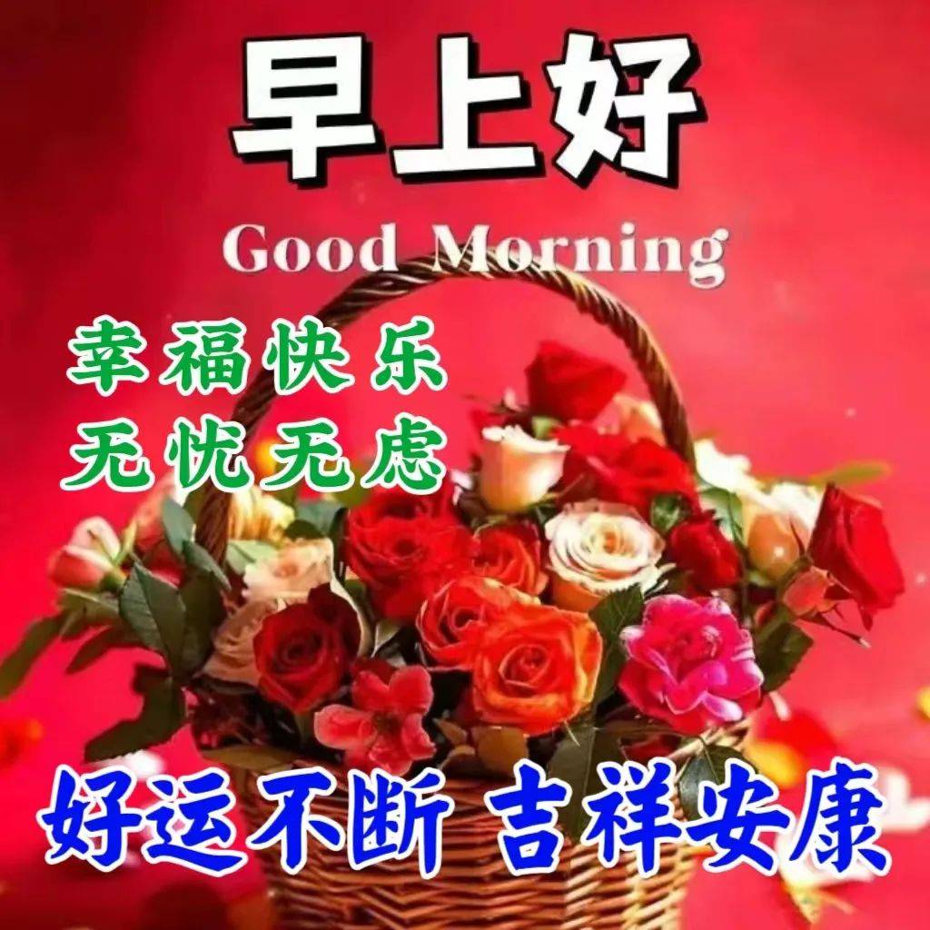 今日最新早上好图片大全,愿美好生活常伴您,万事顺心,样样如意!