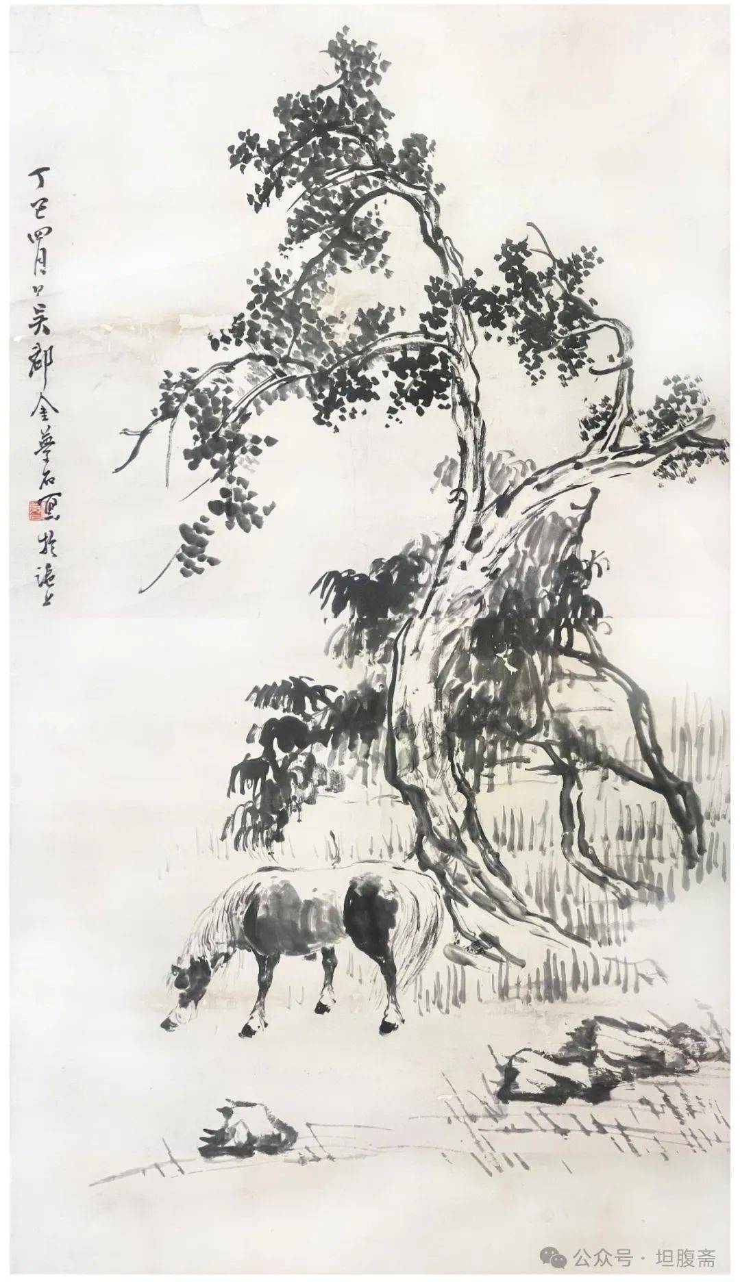 坦腹斋所藏书画丨金梦石