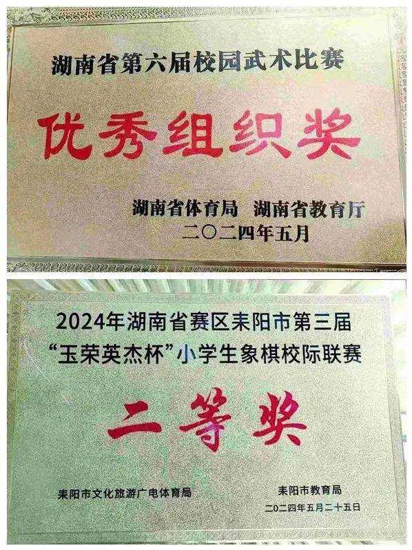 近日,耒阳二中教育集团西湖学校参加湖南省第六届校园武术比赛和2024