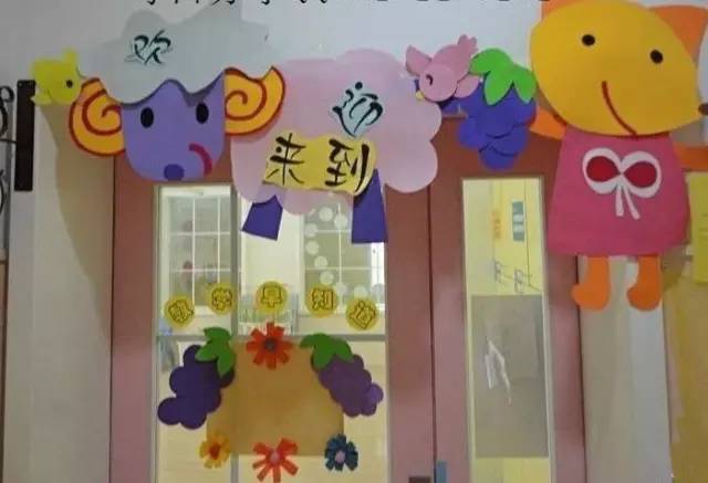 【六一环创】教室变美了,别忘了走廊,不收藏亏大了!_幼儿_楼道_孩子