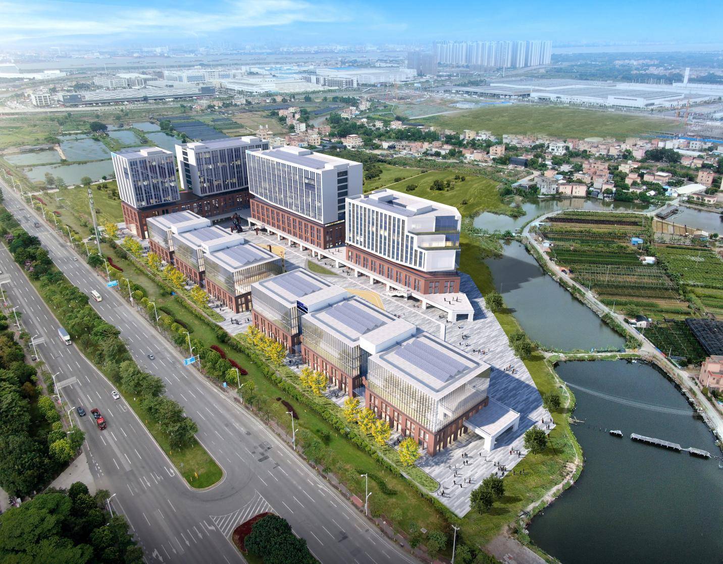 广州番禺汽车城核心零部件智造中心完成封顶