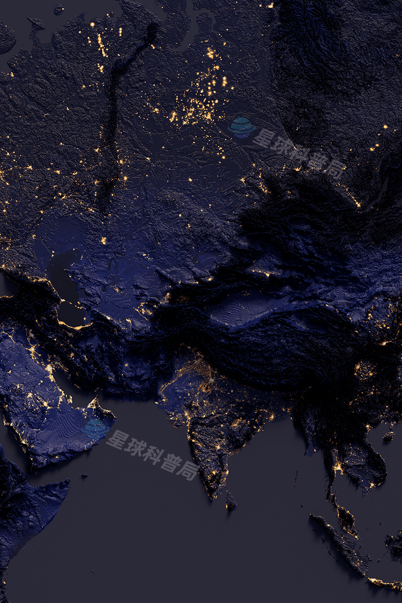 一套世界夜空灯光壁纸献给大家,原来夜晚的世界也可以这么美