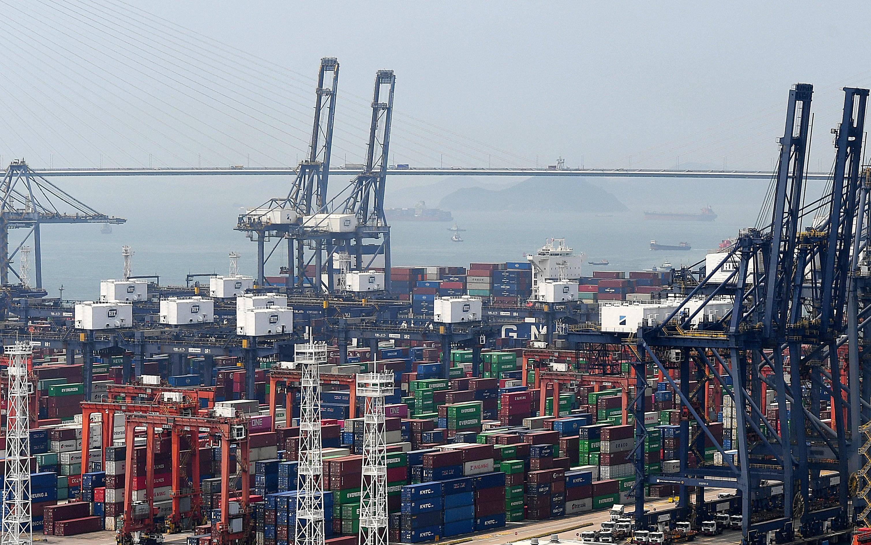 香港4月商品出口货值按年上升11.9%