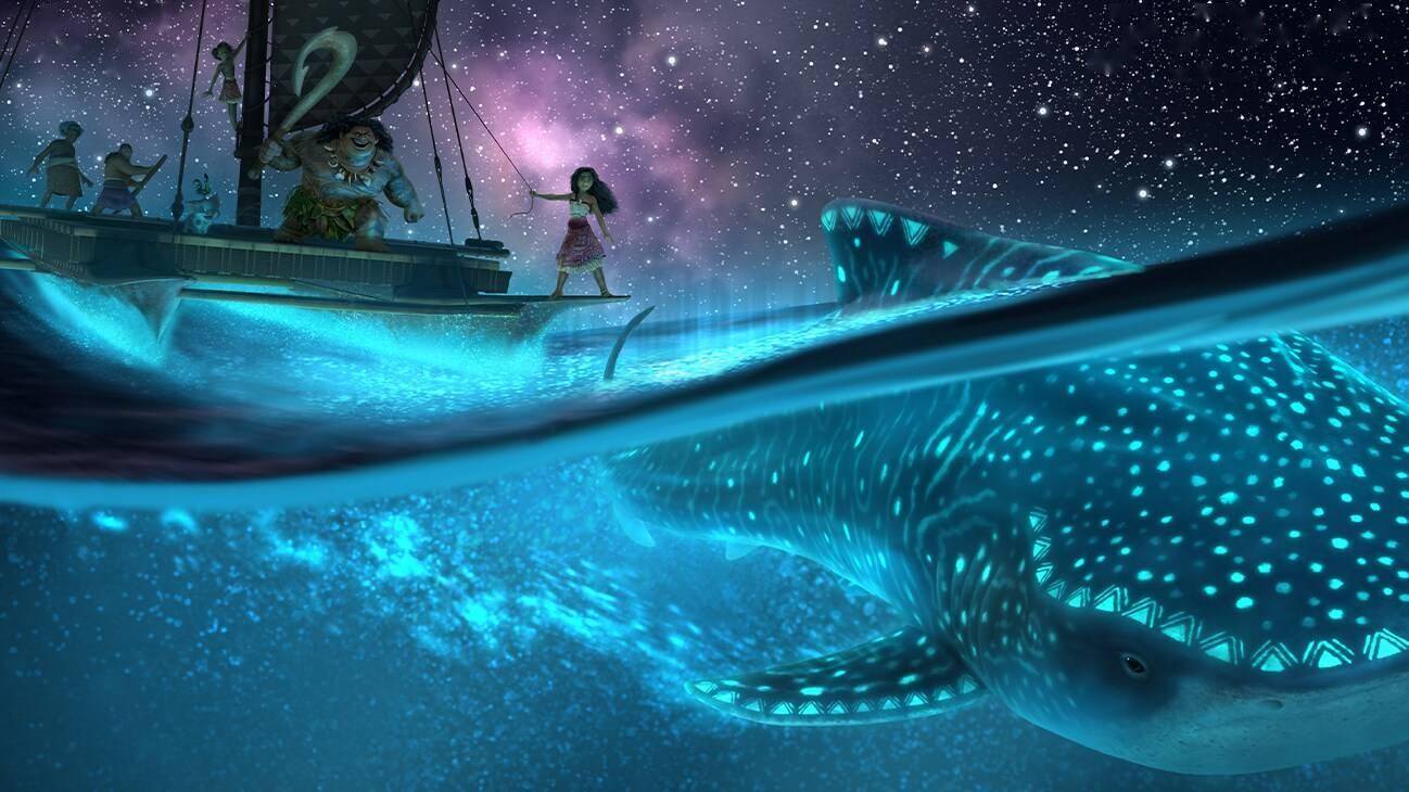 迪士尼动画电影《海洋奇缘2》海报公开,11月27日北美上映