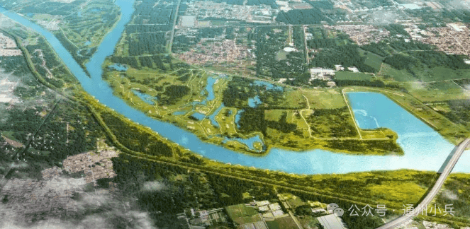 通州区域90000亩的潮白河国家森林公园加速建设!