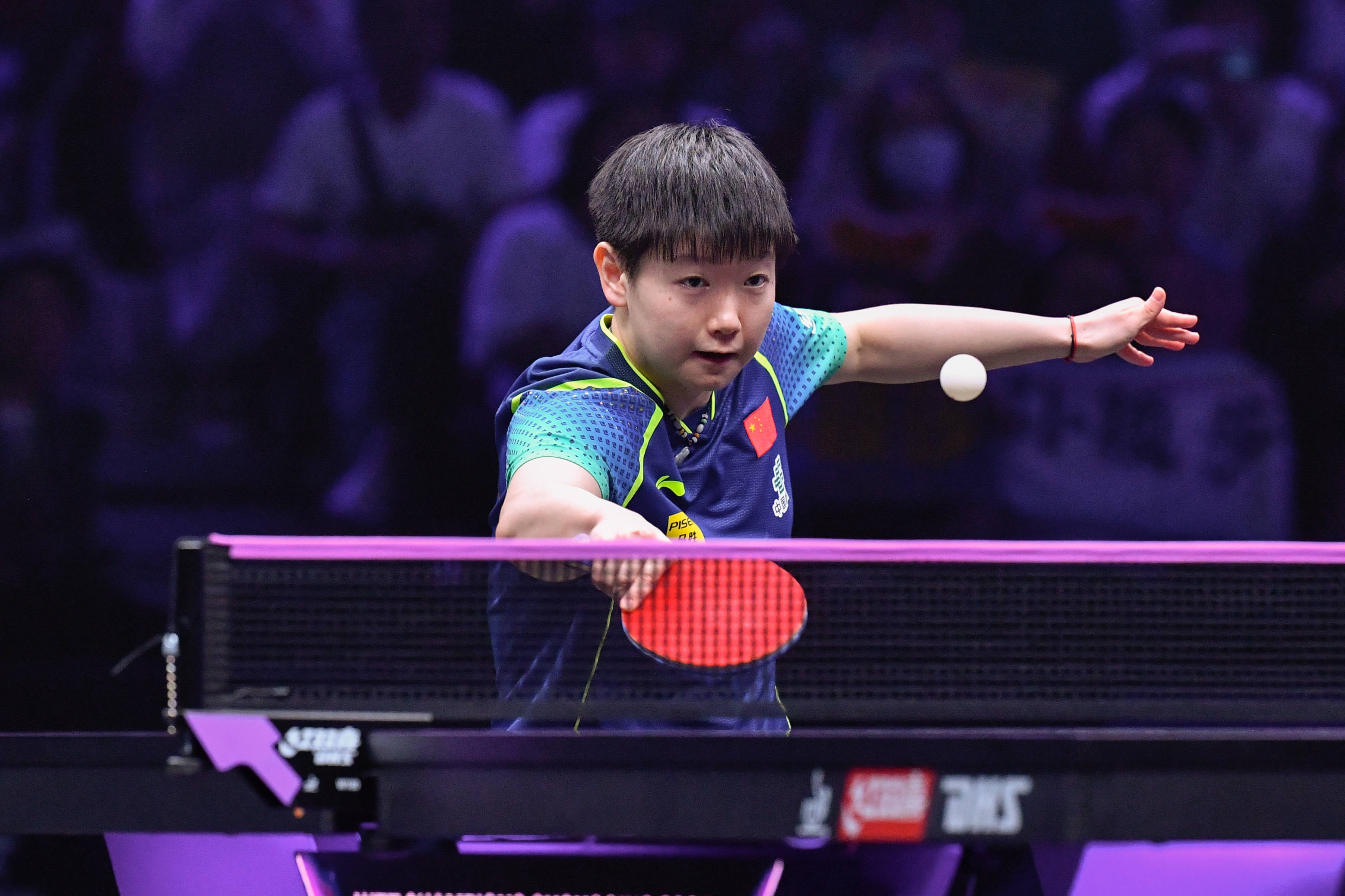 乒乓球——wtt重庆冠军赛:孙颖莎晋级